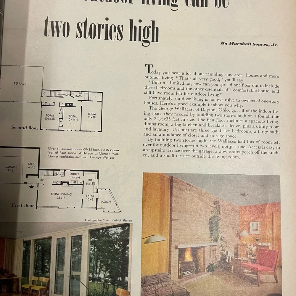 1952 Vgt Better Homes and gardens 242 page magazines  mid century read